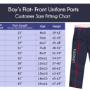 Navy & Navy & Navy 14 3 Pack Boy's Stretch Slim Fit School Uniform Chino Pants